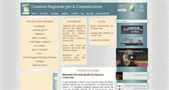 Desktop Screenshot of corecomabruzzo.it